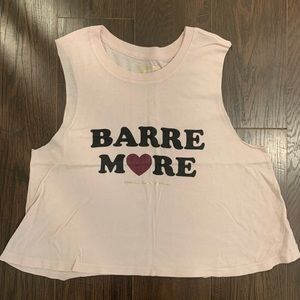 Barre More Heart Tank